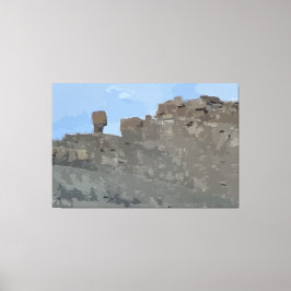 Balancegestufte Canvas drucken Leinwanddruck