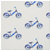Balancen-Fahrrad-Aquarell-Kunst Stoff (Muster)