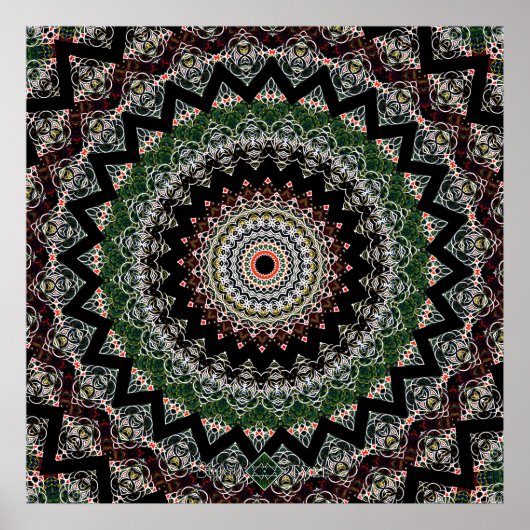 Balancen-Mandala 2 Poster (Vorne)