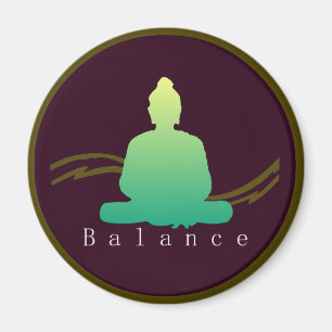 "Balancen-" schöner Buddha-Magnet Magnet