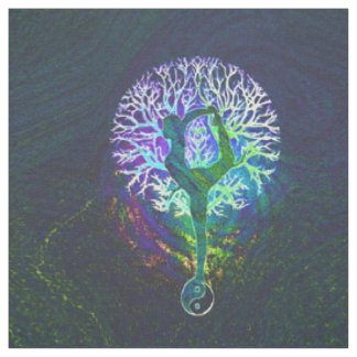 Balancen-und Harmonie-Yoga-Baum Stoff