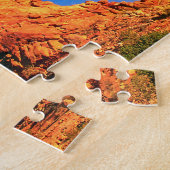 Balancer Rock bei Sunset Puzzle (Seite)