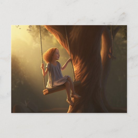 Balanceseitige Postkarte (Vorderseite)