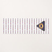 Balanciere dein Chi Yogamatte (Vorderseite (Horizontal))