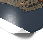 Balancierte Schnecke, Foto Print (Ecke)