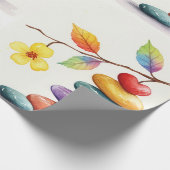 Balancierte Steine Geschenkpapier (Ecke)