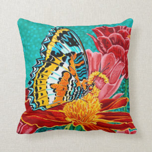 Balancierter Schmetterling I Kissen