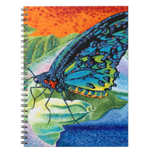 Balancierter Schmetterling II Notizblock