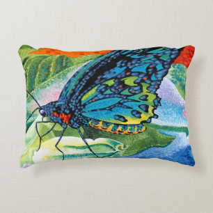Balancierter Schmetterling II Zierkissen