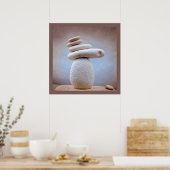 Balancierung Stones Square + Ihre Ideen Poster (Küche)