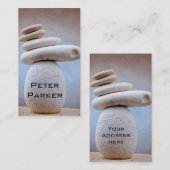 Balancierung Stones Square + Ihre Ideen Visitenkarte (Vorne/Hinten)