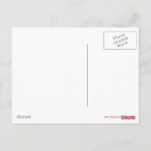 Balancing Acrobats Circus Poster Postkarte (Rückseite)