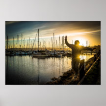 Balancing Act With Two Sun Flares Photography