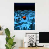 Balancing Ball Poster (Heimbüro)