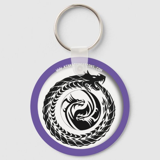 Balancing Dragons Schlüsselanhänger (Rückseite)