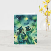 Balancing Dreams: Herzliche Glückwünsche Karte (Gelbe Blume)