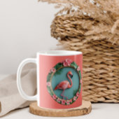 Balancing Flamingo Kaffeetasse