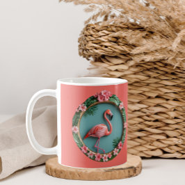 Balancing Flamingo Kaffeetasse