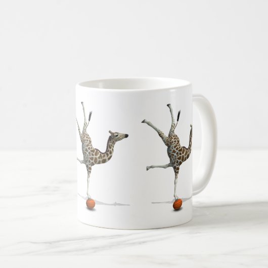 Balancing Giraffe Kaffeetasse (VorderseiteRechts)