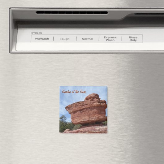 Balancing Rock- Garten der Götter Magnet (In Situ (Geschirrspüler))