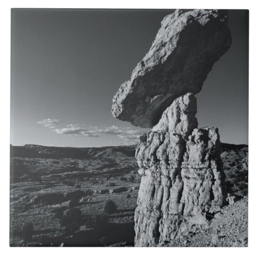 Balancing Rock, New Mexico Fliese (Vorderseite)