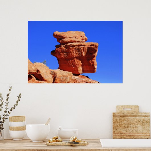 Balancing Rock Poster (Küche)
