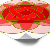 "Balancing the Root Chakra" Poster (Ecke)