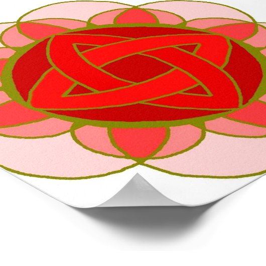 "Balancing the Root Chakra" Poster (Ecke)