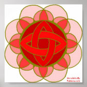 "Balancing the Root Chakra" Poster (Vorne)