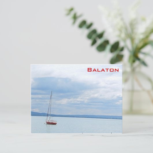 Balaton Postkarte (Stehend Vorderseite)