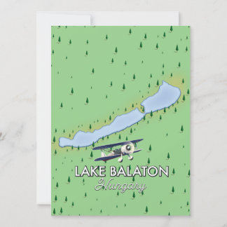 Balaton Ungarn Karte