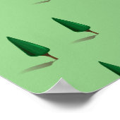 Balaton Ungarn Karte Poster (Ecke)