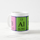 Balbina Periodenname Tasse (Vorderseite Links)