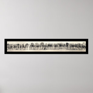 Balboa Beach CA Parade Foto 1925 Poster