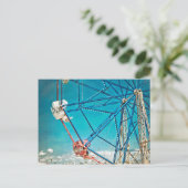 Balboa Ferris Wheel Postkarte (Stehend Vorderseite)