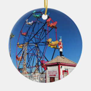 Balboa Fun Zone, Newport Beach, Kalifornien Keramik Ornament