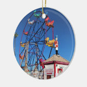 Balboa Fun Zone, Newport Beach, Kalifornien Keramik Ornament (Links)