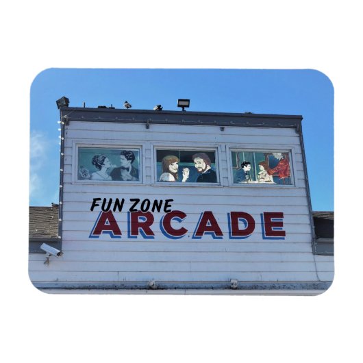 Balboa Fun Zone, Newport Beach, Kalifornien Magnet (Horizontal)