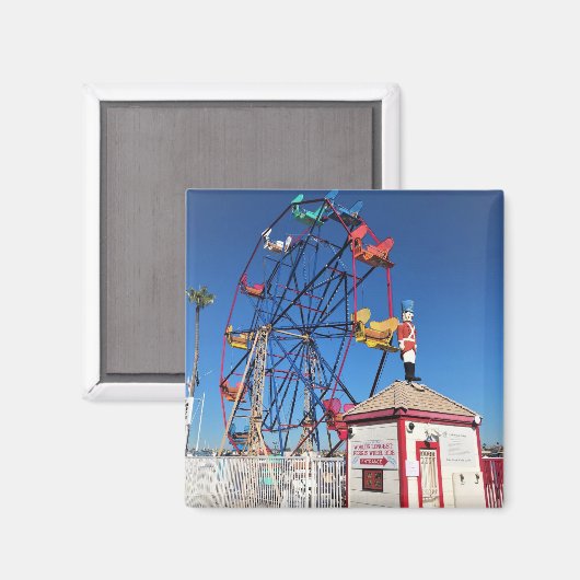 Balboa Fun Zone, Newport Beach, Kalifornien Magnet (Vorderseite/Rückseite)