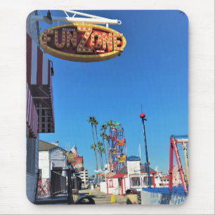 Balboa Fun Zone, Newport Beach, Kalifornien Mousepad