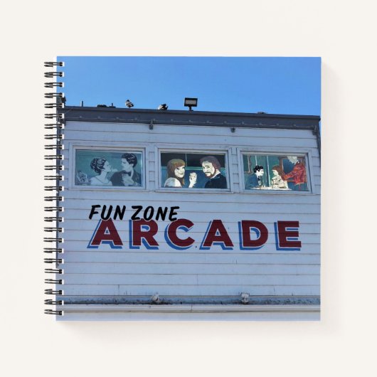 Balboa Fun Zone, Newport Beach, Kalifornien Notizblock (Vorderseite)