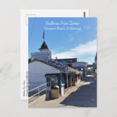 Balboa Fun Zone, Newport Beach, Kalifornien Postkarte (Vorne/Hinten)