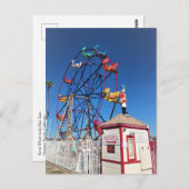 Balboa Fun Zone, Newport Beach, Kalifornien Postkarte (Vorne/Hinten)