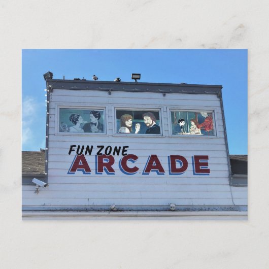 Balboa Fun Zone, Newport Beach, Kalifornien Postkarte (Vorderseite)