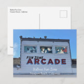 Balboa Fun Zone, Newport Beach, Kalifornien Postkarte (Vorne/Hinten)