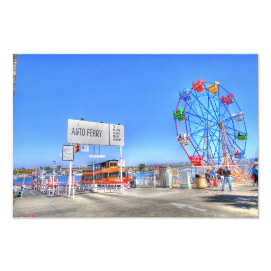 Balboa Fun Zone " Riesenrad Fotodruck (Vorne)