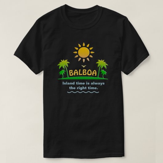 Balboa-Insel, CA T-Shirt (Design vorne)