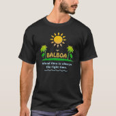 Balboa-Insel, CA T-Shirt (Vorderseite)