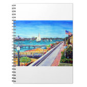 Balboa-Insel-Newport-Strand CA Notizblock (Vorderseite)