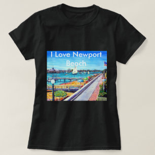 Balboa-Insel-Newport-Strand CA T-Shirt